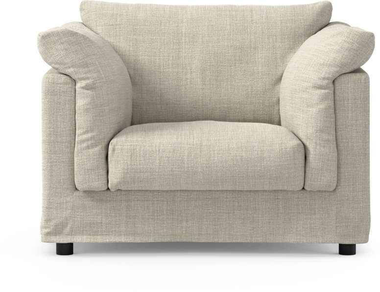 Cherrie - Fåtölj med kappa - Beige