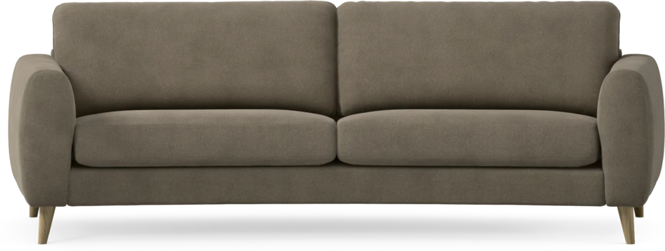 Bridge - 3-sits soffa svängd - Beige