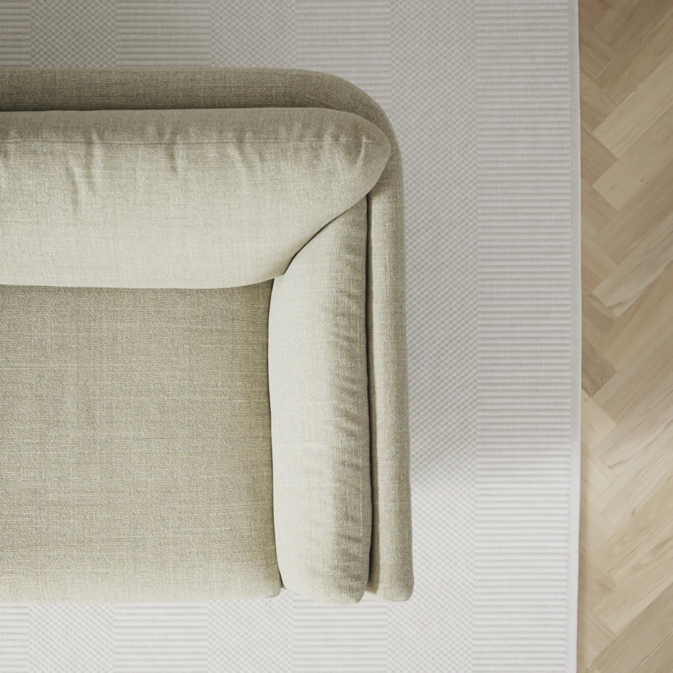 Madison Lux - 2-sits soffa med divan vänster och schäslong höger - Grön
