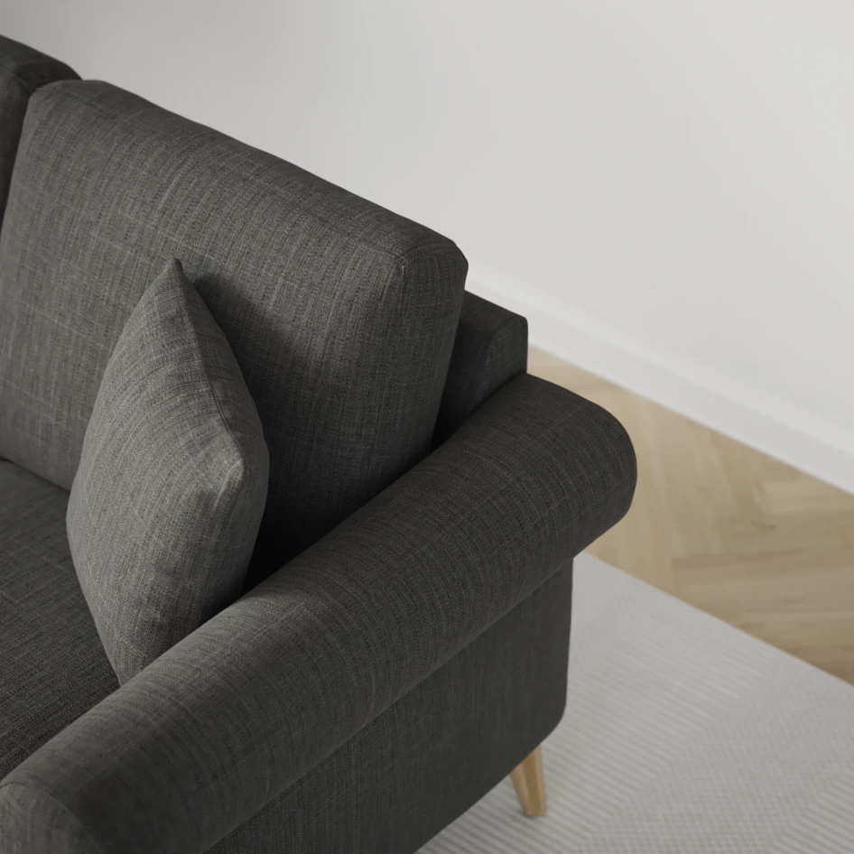 Eden - 2,5-sits soffa - Grå