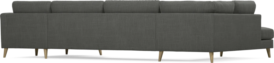 Bridge - 3-sits soffa med divan vänster och schäslong höger - Grå