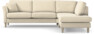 Eden - 2,5-sits soffa med divan - Beige