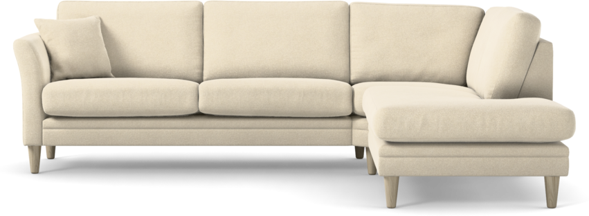 Eden - 2,5-sits soffa med divan - Beige