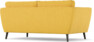 Madison Lux - 2-sits soffa - Gul