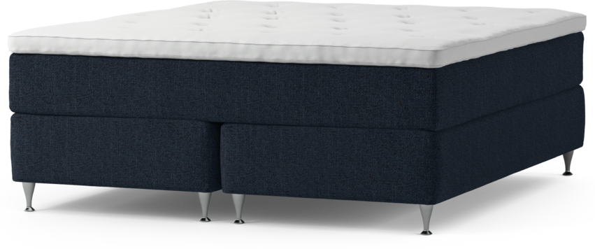 Delux Exclusive - Kontinentalsäng, dubbelsäng med bäddmadrass och sängben