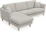 Eden - 2,5-sits soffa med schäslong - Grå