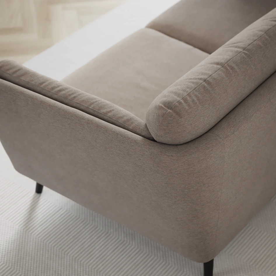 Madison - Hörnsoffa med schäslong vänster - Beige