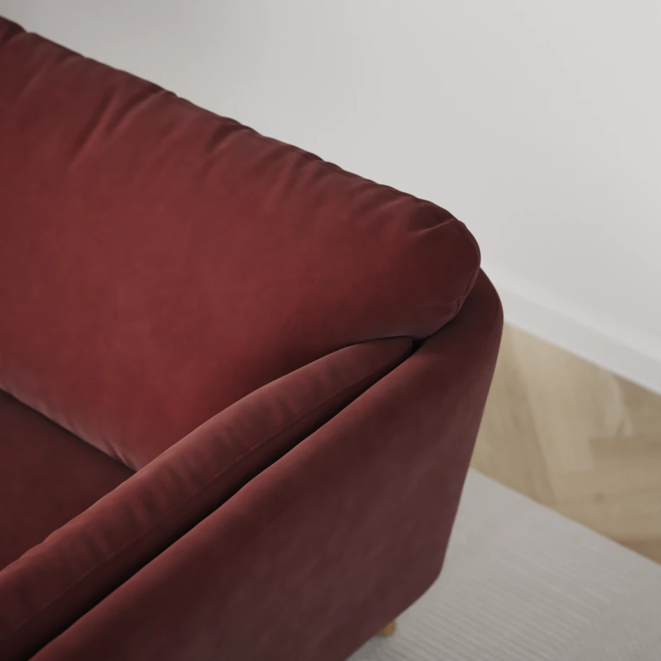 Madison Lux - Hörnsoffa 2+3-sits, hörn 2 - Rosa