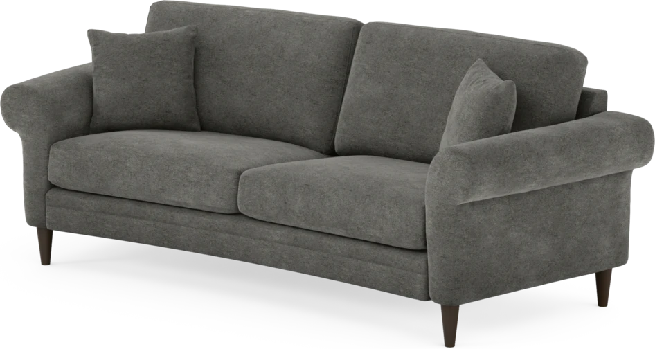 Eden - 2,5-sits soffa svängd - Grå