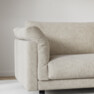 Cherrie - 3-sits soffa, hel dyna, fast klädsel - Beige