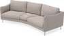 Madison - 3-sits soffa svängd, 90 cm - Beige