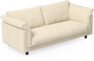 Cherrie - 2,5-sits soffa, hel dyna, fast klädsel - Vit