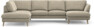 Madison Lux - 2-sits soffa med divan vänster och schäslong höger - Beige