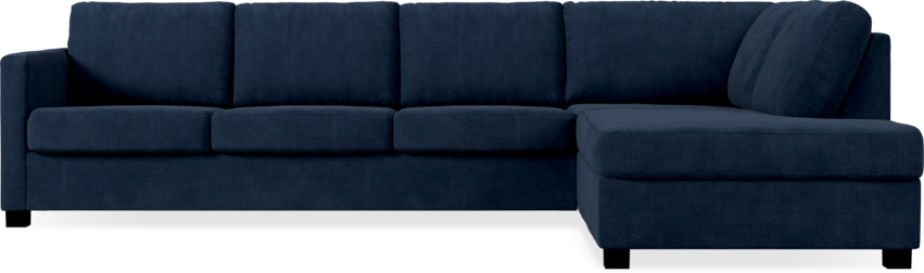 Nevada - 3-sits soffa med divan höger - Blå