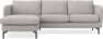 Madison Lux - 2-sits soffa med schäslong vänster - Beige