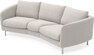Madison - 3-sits soffa svängd, 70 cm - Grå