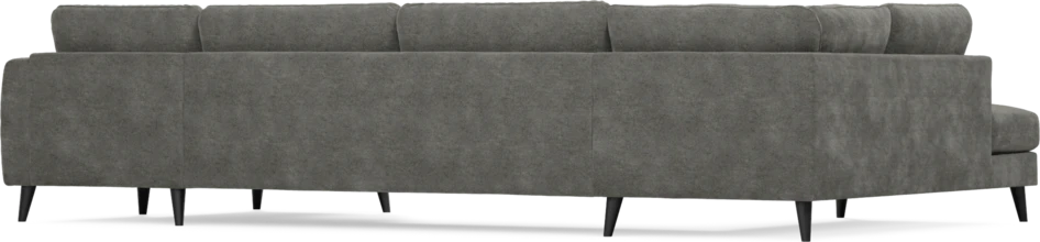 Bridge - 3-sits soffa med divan vänster och schäslong höger - Grå