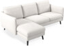 Madison Lux - 2-sits soffa med schäslong vänster - Beige