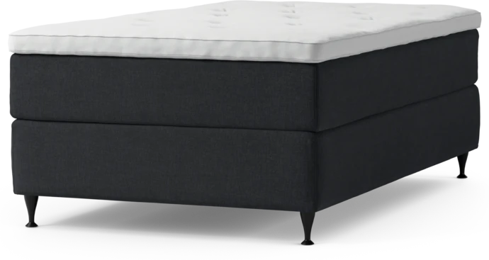 Delux Dream, Kontinentalsäng, enkelsäng 120 cm med bäddmadrass och sängben