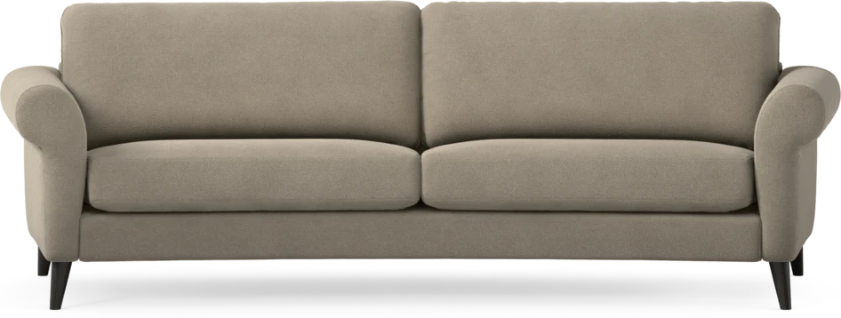 Bridge - 3-sits soffa svängd - Beige