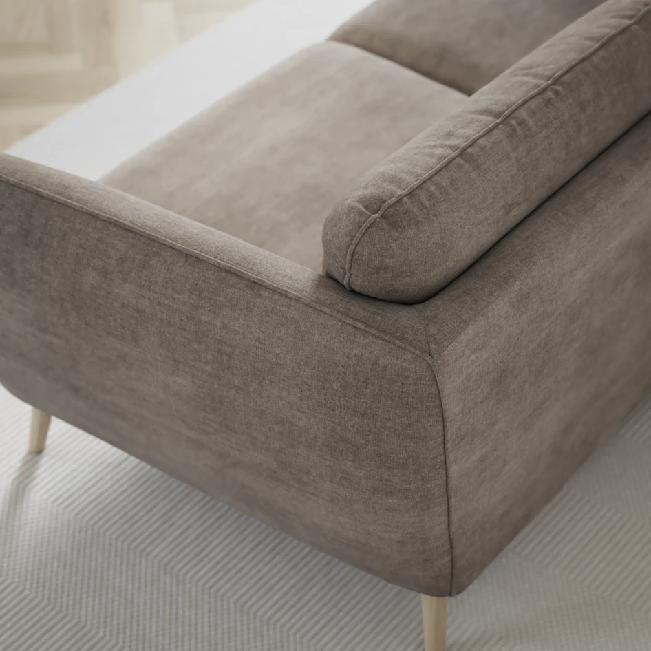 Madison Lux - 2-sits soffa med divan vänster och schäslong höger - Beige