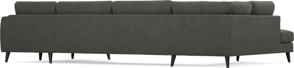 Bridge - 3-sits soffa med divan vänster och schäslong höger - Grå