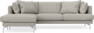 Harper - 4-sits med schäslong vänster - Beige