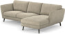 Madison - 2-sits soffa med schäslong höger - Beige