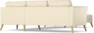 Bridge - Hörnsoffa, 2+3-sits med schäslong höger - Beige