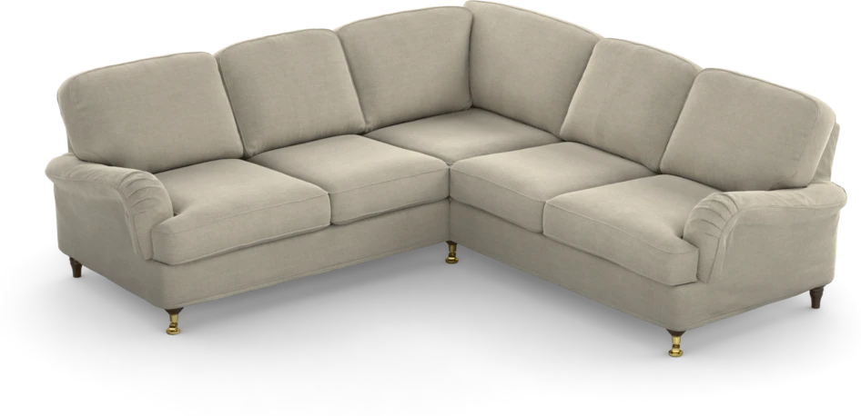 Oxford - Hörnsoffa 2+2-sits - Beige