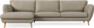 Madison Lux - 3-sits soffa med schäslong vänster - Beige