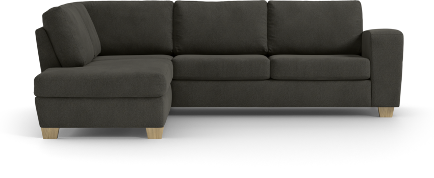 Friday - 2,5-sits soffa med divan vänster - Grå