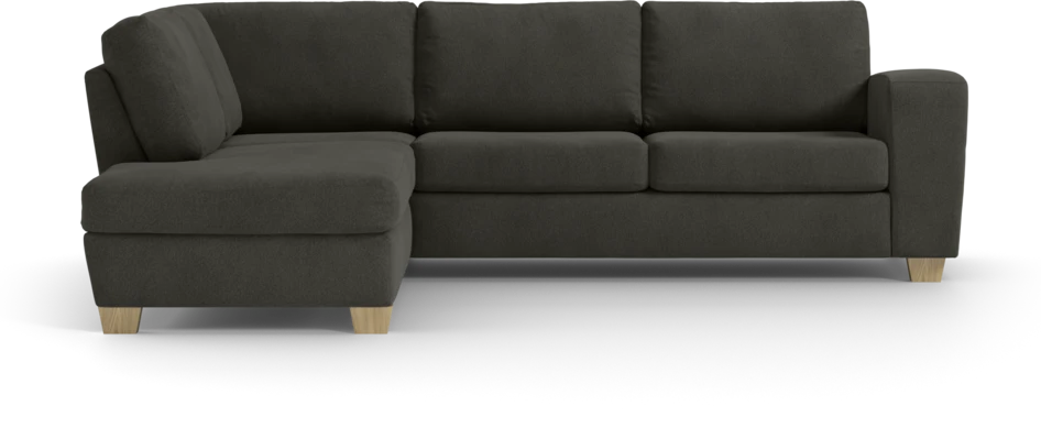 Friday - 2,5-sits soffa med divan vänster - Grå