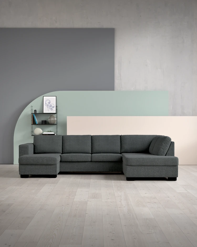 Nevada - 3-sits soffa med schäslong vänster och divan höger - inspiration