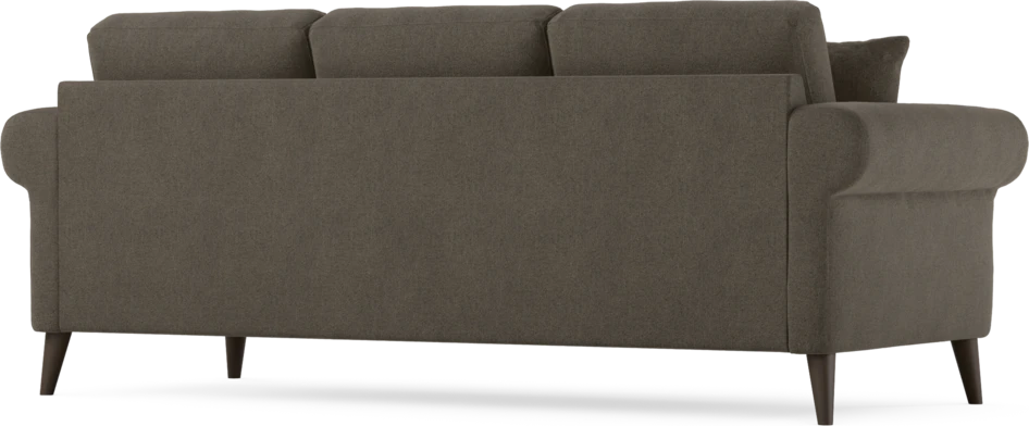 Eden - 3-sits soffa - Brun