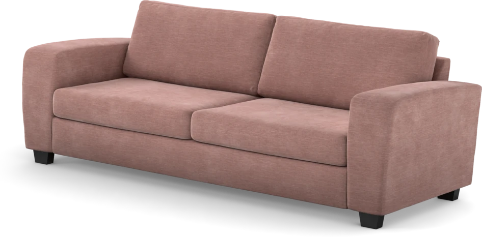 Friday - 3-sits soffa - Rosa