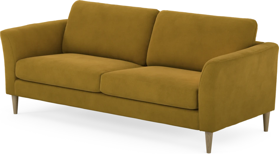 Bridge - 3-sits soffa - Gul