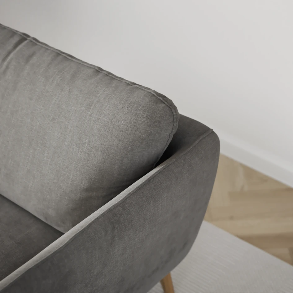 Madison Lux - Hörnsoffa 2+3-sits, hörn 1 - Grå