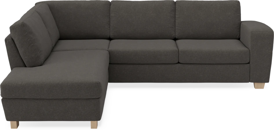 Friday - 2,5-sits soffa med divan vänster - Grå