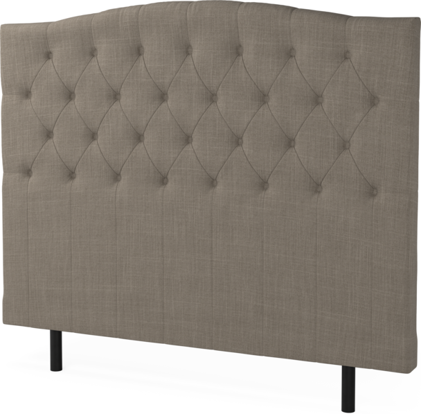 Asperö välvd - Sänggavel, 160-180 cm - Beige