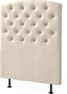 Cape välvd - Sänggavel , 90-210 cm - Beige