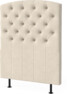 Cape välvd - sänggavel , 90-210 cm - Beige
