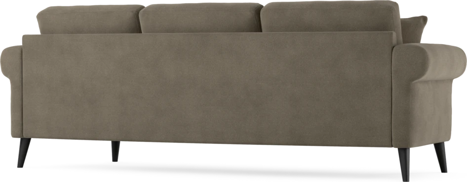 Eden - 3-sits soffa svängd - Beige