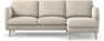 Madison - 2-sits soffa med schäslong höger - Beige