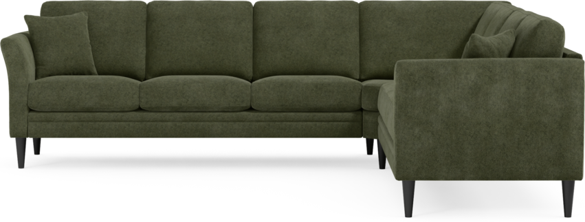 Eden - Hörnsoffa, 3+3-sits - Grön