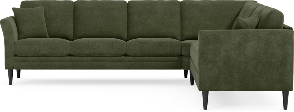 Eden - Hörnsoffa, 3+3-sits - Grön
