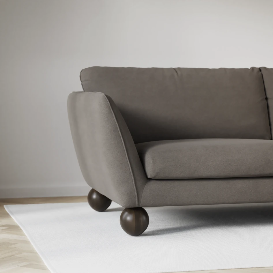 Madison Lux - Hörnsoffa med schäslong höger - Beige