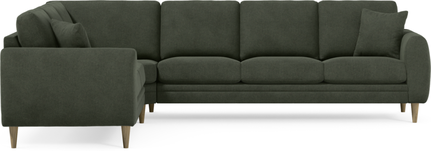 Eden - Hörnsoffa, 2+3-sits - Grön
