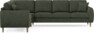 Eden - Hörnsoffa, 2+3-sits - Grön