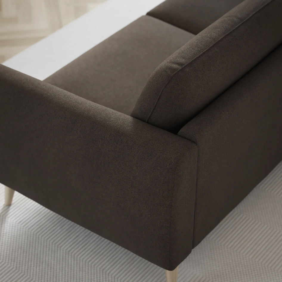 Bridge - 3-sits soffa - Brun